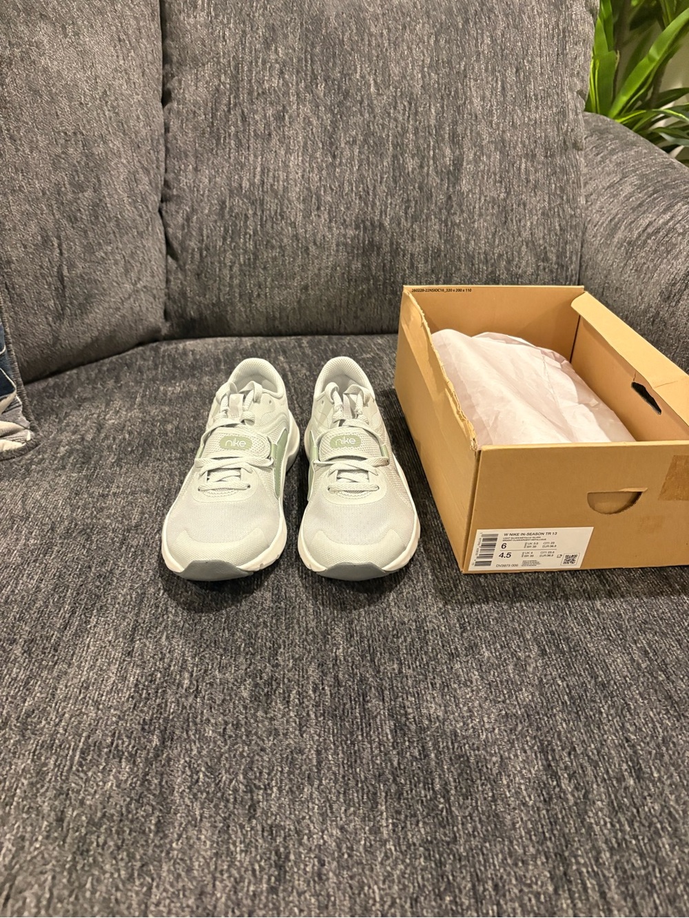Nike Mint Green Athletic Sneakers
